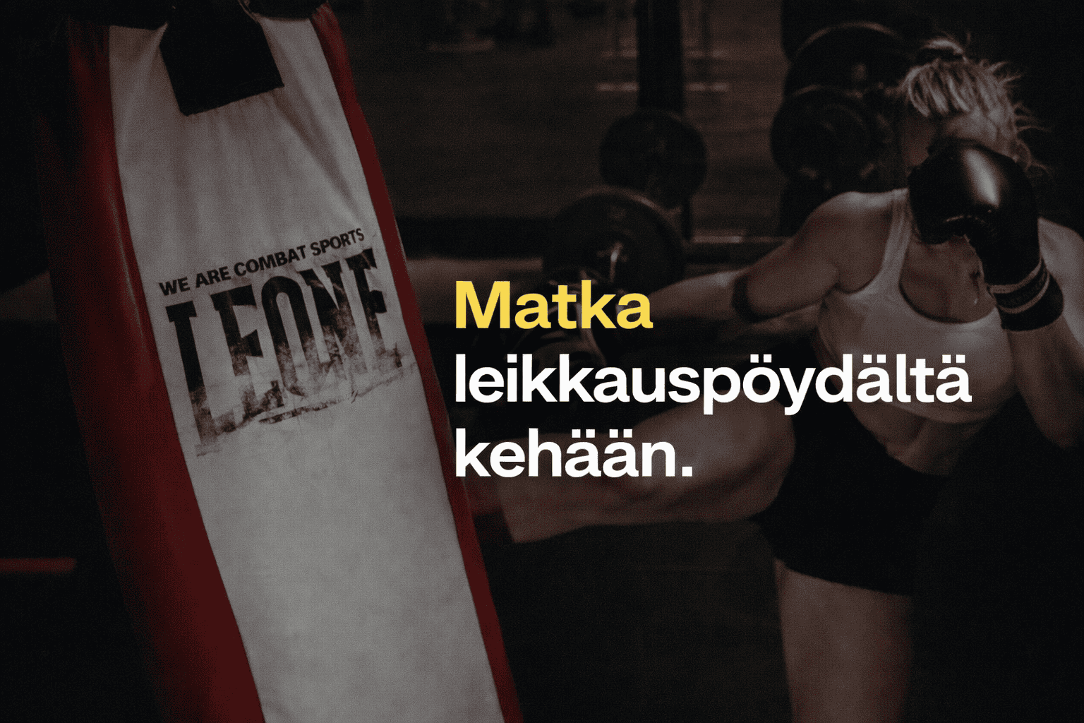 Matka leikkauspöydältä kehään