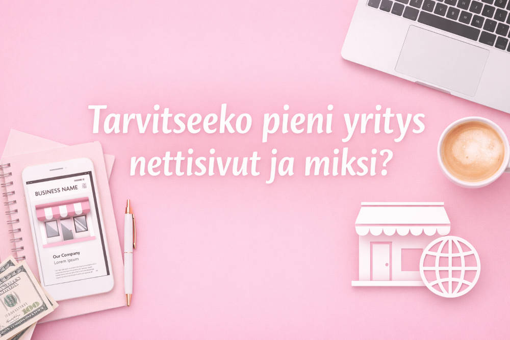 Pieni yritys ja verkkosivut