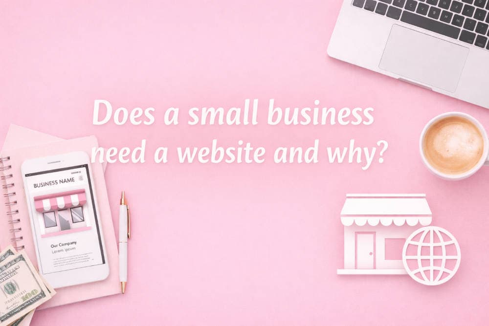 does a small business need a website